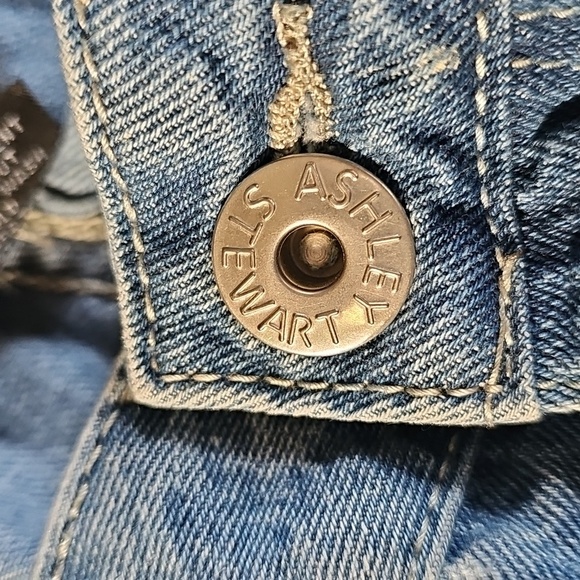 Vintage 80s Zippered Jeans Size 14 - Picture 7 of 11